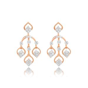 ชุดสร้อยคอเพชรเลี้ยงในห้องปฏิบัติการทรงใบไม้เปล่งประกาย ทอง 18 กะรัต ดีไซน์หรูหรา แรงบันดาลใจจากธรรมชาติ ตัดแต่งอย่างประณีต สีขาว เหลือง และโรสโกลด์ หรูหรา - Product Image 3