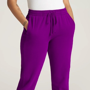 Pantalon de survêtement d'été personnalisé pour femmes Joggers légers décontracté coton doux respirant coupe détendue Gym formation OEM ODM Streetwear - Product Image 3