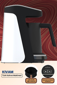 Kivam Eko automatico macchina da caffè turco-bianco - Product Image 2