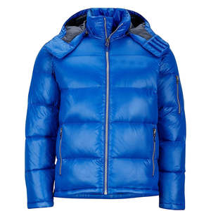 Veste matelassée respirante de haute qualité avec logo personnalisé, veste d'hiver imperméable grande taille avec fermeture éclair, mode automne - Product Image 1