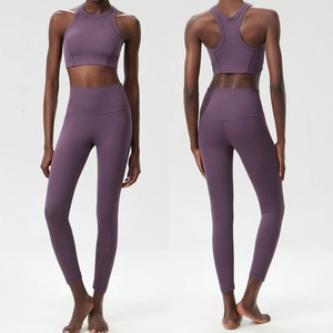 Combinaison de fitness OEM sexy pour femmes avec bretelles non ajustées pour le sport, la course à pied, le yoga, le short croisé, le dos nu, la barboteuse solide et respirante - Product Image 4