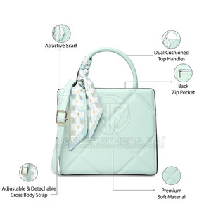 Sac à main fourre-tout pour dames à la mode avec look élégant et poignées de transport confortables sac à main pour dames de petite taille - Product Image 3