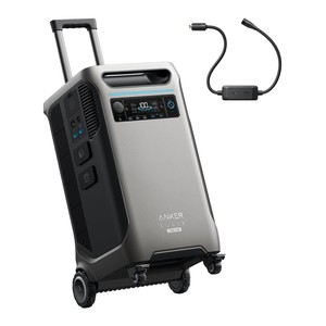 (TB) Best-seller SOLIX F3800 PLUS - Station d'alimentation portable 3,84 kWh avec sortie CA double tension (3840 Wh, 6000 W) - Product Image 5