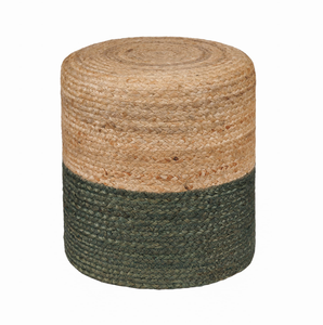 Nuevo Puf de Yute Trenzado Natural Hecho a Mano, Cojín de Suelo de Yute Tejido, Decoración del Hogar, Pufes, Reposapiés, Otomana de Yute Natural Trenzado - Product Image 1
