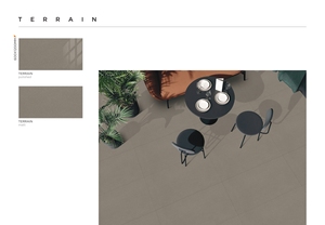 Reimagine With Tiles Mosaïque en porcelaine vitrifiée à chevrons de 73mm pour murs extérieurs Élévations de bâtiment Murs composés - Product Image 3