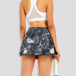 Jupes pour femmes imprimées personnalisées, décontractées, respirantes, antibactériennes, en coton/polyester/spandex, taille haute, mini-jupe, vêtements de sport pour femmes - Product Image 2