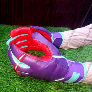 Guantes de bateo de béisbol/sóftbol de cuero a precio de venta al por mayor para adultos, entrenamiento profesional juvenil con opciones de puños largos y cortos - Product Image 5