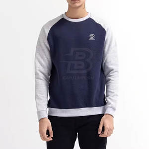 Sudadera para Hombre de Marca Privada Más Vendida, Sudadera Básica de Algodón Combinado para Hombre a la Venta - Product Image 1