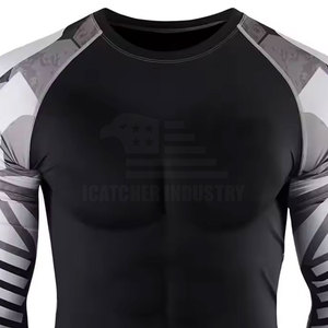 Haute qualité hommes éruption garde Gym Fitness porter Polyester fait éruption garde Protection solaire 2025 - Product Image 3