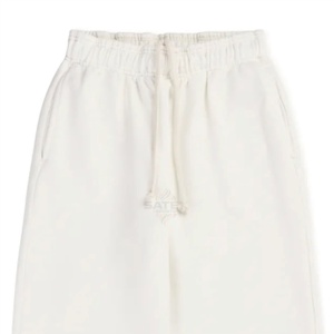 Pantalons de survêtement personnalisés en molleton lourd délavé à l'acide pour hommes, style vintage uni, streetwear, écologique, décontracté, broderie haute - Product Image 3