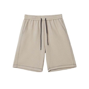 Pantalones cortos de hombre de alta calidad 100% algodón, ropa deportiva de verano y pantalones cortos casuales para correr, pantalones cortos de hombre sencillos con microestiramiento. - Product Image 4