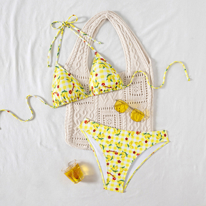 PASUXI all'ingrosso 2025 brasiliano <span class=keywords><strong>perizoma</strong></span> Bikini 2 pezzi Set a vita alta con reggiseno Push up e fondo sfacciato - Product Image 4