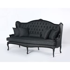 Sección Sofá Diseño clásico vintage Material de madera acolchado Premium para decoración de sala de estar Muebles No. 2307 Villas - Product Image 6