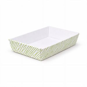 ถาดกระดาษแบบกำหนดเองสำหรับแฮมเบอร์เกอร์และอาหารทอด F 17x20x5 ซม. - Product Image 5
