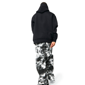 Fabricants OEM Sweats à capuche surdimensionnés en coton mélangé Basics Logo personnalisé Sweats à capuche surdimensionnés de haute qualité - Product Image 6