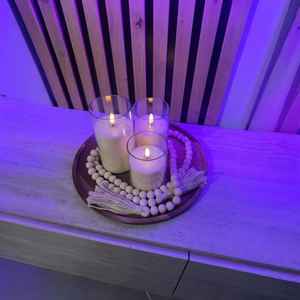 Plato redondo de madera al por mayor para servir aperitivos frutos secos bandeja de madera de acacia - Product Image 3