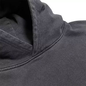 Sudadera con Capucha de Invierno para Hombre al por Mayor, Sudadera de Alta Calidad 100% Algodón, Logotipo Personalizado Bordado, Impermeable y Resistente al Viento, Estilo Oversize - Product Image 3