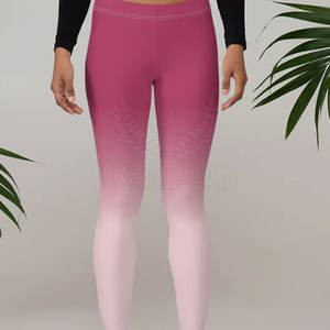 Leggings Deportivos para Mujer, Tallas Grandes, Cintura Alta, Tela Transpirable, Color Personalizado, Venta al Por Mayor - Product Image 3