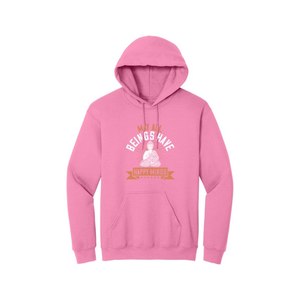 Mélange de coton lourd GSM 260-300 + poche kangourou bouddha thème poitrine impression personnalisable couleur Design placement hiver Logo avant - Product Image 4