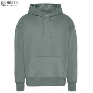 Sudadera con Capucha Unisex de Invierno, Personalizable con Logotipo, de Poliéster/Algodón, Corte Holgado, Estilo Hip Hop Urbano, Felpa Gruesa Antiarrugas - Product Image 1