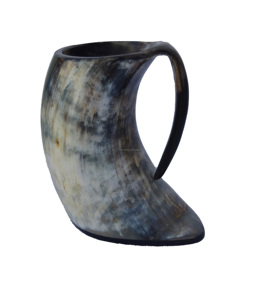 Taza de cuerno Irregular para beber cerveza, decoración interior, diseño único - Product Image 6