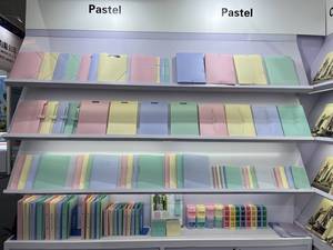 A4 Pastel Color Management <strong>File</strong> with Fastener Plastic <strong>Document</strong> Folder for Office and School - Product Image 2