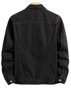 Chaqueta Vaquera Personalizada para Hombre, Chaqueta Casual de Algodón de Diseñador, Chaqueta Vaquera con Cierre de Cremallera para Hombre, Chaqueta Vaquera OEM 2026 - Product Image 2