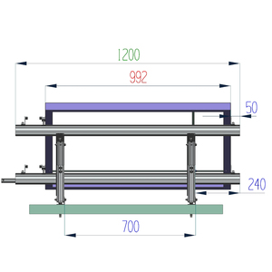 Barre d'angle en aluminium pour toit plat solaire Pv Système de montage de panneaux solaires Structure <span class=keywords><strong>Triangle</strong></span> Kit de fixation de supports pour modules solaires - Product Image 4
