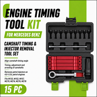 Kit d'outils de calage moteur pour Mercedes Benz M133 M152 M157 M270 M274 M276 M278, outil d'alignement d'arbre à cames, outil de démontage d'injecteur essence T100