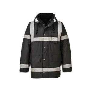 Color y tamaño personalizados Ropa DE TRABAJO Chaqueta de seguridad de alta visibilidad Logotipo personalizado Impreso Chaqueta de seguridad de alta visibilidad - Product Image 2