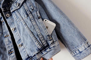 Vêtements pour femmes 2025 été nouveau Simple et confortable revers taille Denim confortable veste mots-clés - Product Image 4