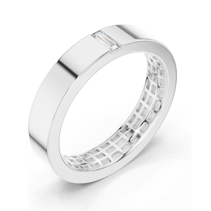 Anillo de Diamante de Laboratorio de 0.12 CT para Mujer, Claridad VVS-VS EF, Oro de 18KT, 14KT, 10KT y Plata 925, Oro Rosa, Amarillo y Blanco - Product Image 4