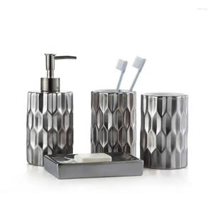 Juegos de baño de metal de alta calidad, ecológicos debido a su larga vida útil y reciclabilidad, regalos de inauguración de casa - Product Image 3