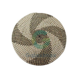 Best Selling Handmade Woven Natural Round <b>Seagrass</b> Water Hyacinth <b>Placemat</b> Braided Straw <b>Placemats</b> for Dining Table - Product Image 1