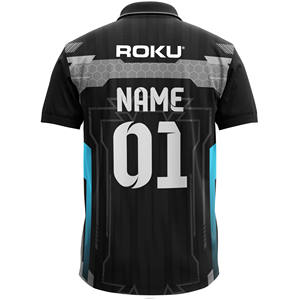 Maillots d'équipe de cricket personnalisables pour hommes, vêtements de sport durables respirants, uniformes imprimés par sublimation, légers et à séchage rapide - Product Image 2