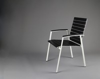 Chaise de salle à manger moderne en métal pour la maison, l'appartement, l'atelier - Origine Vietnam