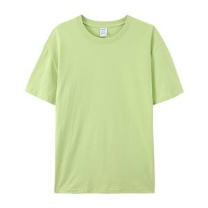 Haute qualité 100% coton décolleté Double fil épaissi respirant 16 couleurs 180gsm T-shirt pour hommes - Product Image 3