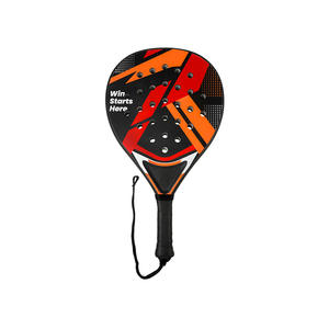 Raquette <span class=keywords><strong>de</strong></span> padel personnalisée, surface en <span class=keywords><strong>fibre</strong></span> <span class=keywords><strong>de</strong></span> carbone ABS avec noyau en mousse EPE EVA Memory Flex, raquette <span class=keywords><strong>de</strong></span> padel légère - Product Image 4