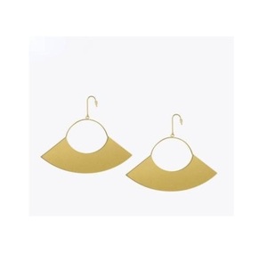 Pendientes de estilo Simple estético de moda gancho geométrico de Metal elegante accesorios de disfraz de moda suministro de accesorios - Product Image 2