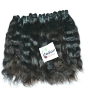 Extensions à clipser 100% Cheveux Humains Naturels Remy Vierges Bruts d'Inde du Sud, Bouclés, Tissage Double Trame Faite à la Machine