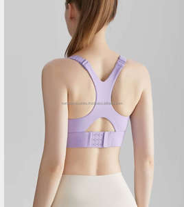 Sujetador Deportivo Reversible de Alta Elasticidad para Mujer, Top Deportivo Transpirable y Ligero, para Fitness al Aire Libre, Correr, Yoga, sin Espalda - Product Image 3