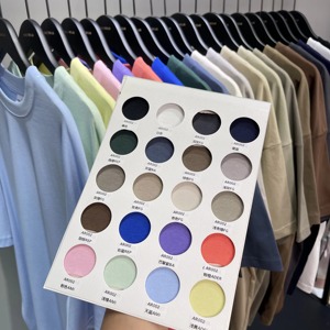 ¡Venta caliente! Alta calidad 230 Gsm de talla grande lujosa camiseta de gimnasio de algodón 100% para hombres camiseta en blanco con estampado gráfico personalizado - Product Image 2