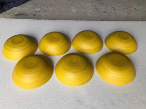 Bol en fibre de bambou tourné, sans danger pour les aliments, écologique, le moins cher, artisanal, naturel, pour servir le dîner, de BLFC - Product Image 3