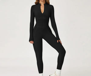 Monos de Yoga sin Costuras, Ropa Deportiva, Rompers, Levanta Glúteos, Espalda Descubierta, Sin Mangas, de una Pieza, Leggings de Gimnasio, Trajes Deportivos para Mujer - Product Image 3