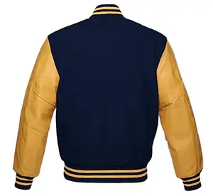 Coupe-vent vintage personnalisé pour hommes, veste universitaire en toile à col montant et logo sur le devant, streetwear sportif - Product Image 4