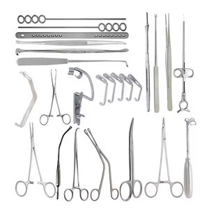 Ensemble d'instruments d'amygdalectomie en acier inoxydable de qualité allemande de haute qualité Source d'alimentation manuelle pour amygdalectomie et adénoïdectomie - Product Image 1