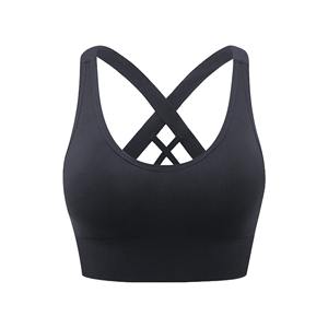 สปอร์ตบราของผู้หญิงแห้งเร็วสไตล์ใหม่สำหรับใส่กลางแจ้งวิ่ง - Product Image 5