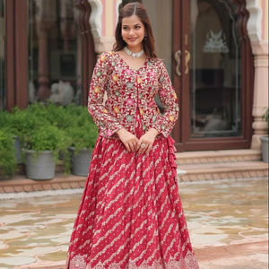 Lehenga boda diseñador tradicional hermosa Lehenga, con blusa de lujo, Dupatta fiesta pakistaní boda - Product Image 1