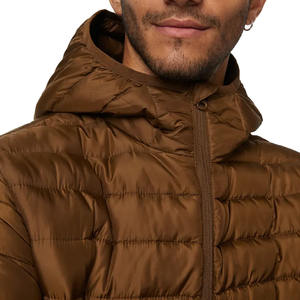 Chaquetas acolchadas con estilo de invierno informales 100% poliéster de calidad superior con capucha para hombre, chaquetas acolchadas para exteriores, chaqueta para hombre - Product Image 2