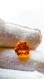 Prêt à Expédier en Forme de Coeur à Facettes Lâche 3mm-12mm Citrine Semi-Précieuse Couleur Supérieure de l'Inde Source Naturelle - Product Image 3